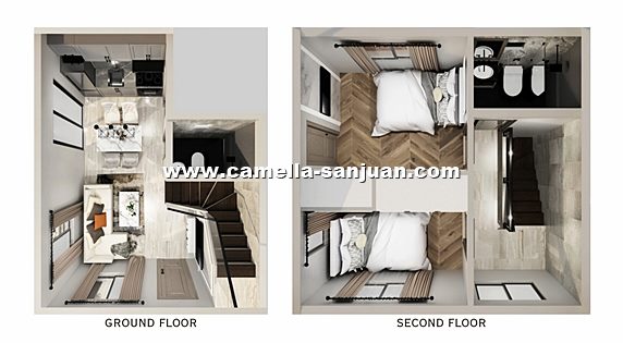 Amara Floor Plan House and Lot in San Juan